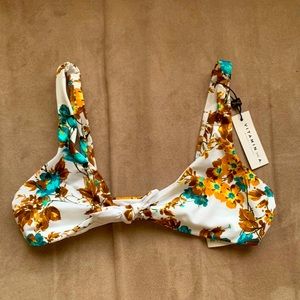 vitamin a bikini top brand new with tags